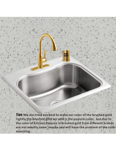 Tapa de aire dorada cepillada PetrelWing para lavavajillas 2