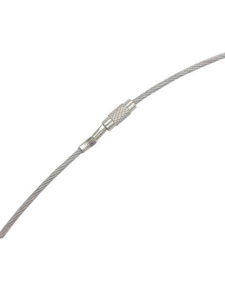 5 Asas de Etiqueta de Equipaje Acero Inoxidable Ovener 15.24 cm