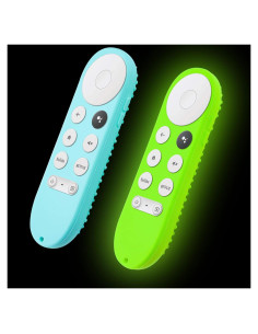 Funda de Silicona para Control Remoto Google Chromecast 2020 - 2 Piezas