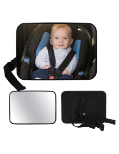 Espejo de Coche para Bebés Genérico - A Prueba de Roturas 12.7cm