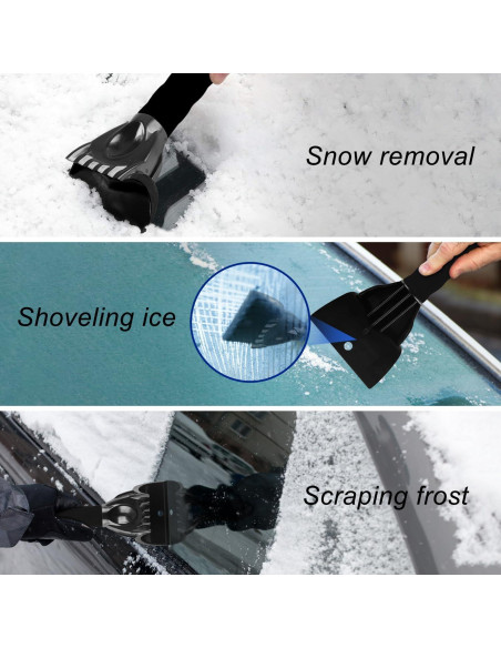 Raspador de Nieve y Hielo Rest-Eazzzy con Mango de Espuma