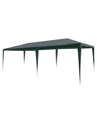 Carpa de Fiesta GROSERY 2.99m x 5.99m Verde Resistente UV