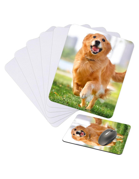 6 Almohadillas de Ratón GCTWFYK para Sublimación 20x24cm
