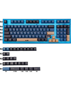 Juego de Teclas PBT Gliging 129 Teclas para Teclado Mecánico 2