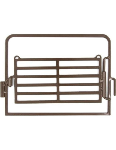 Colección Granja Little Buster - Establo Metal con Vaca y Ternero Red Angus