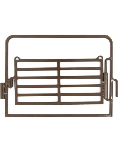 Colección Granja Little Buster - Establo Metal con Vaca y Ternero Red Angus