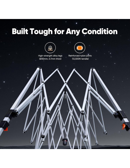 Carpa Plegable Quictent 3x3m Verde Impermeable con Ventanas