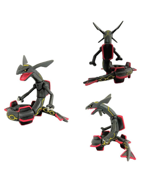 Pokémon Moncolle Rayquaza Negro con Pokébola Antigua Pokémon Moncolle Rayquaza Negro con Pokébola Antigua