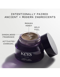 Máscara Facial de Carbón Equilibrante Keys Soulcare 49.87g 2