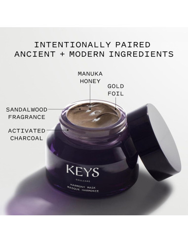 Máscara Facial de Carbón Equilibrante Keys Soulcare 49.87g