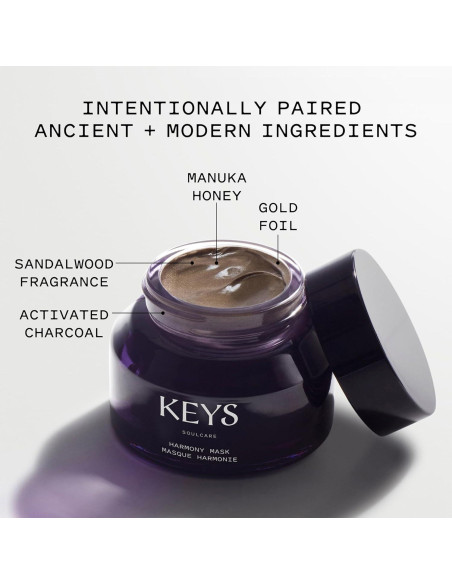 Máscara Facial de Carbón Equilibrante Keys Soulcare 49.87g