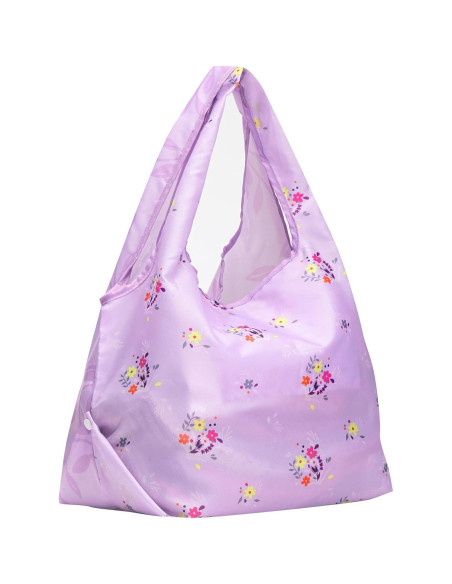 Bolsa de Compras Reutilizable Blueberry Pet Floral Lavanda 22.68 kg