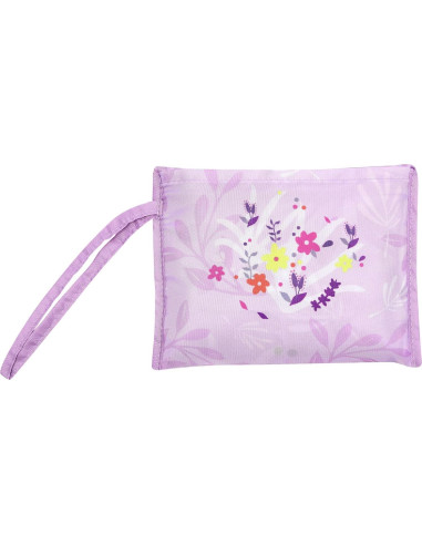 Bolsa de Compras Reutilizable Blueberry Pet Floral Lavanda 22.68 kg