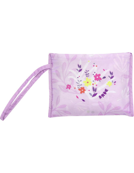 Bolsa de Compras Reutilizable Blueberry Pet Floral Lavanda 22.68 kg