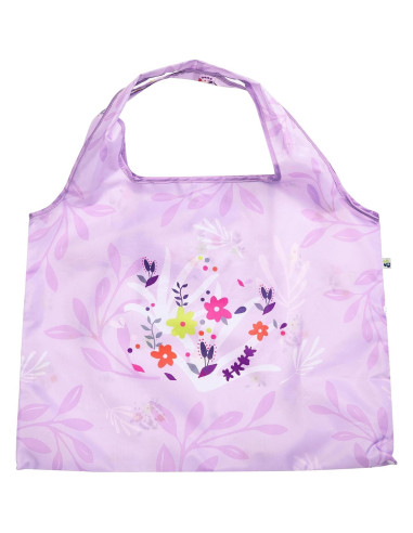 Bolsa de Compras Reutilizable Blueberry Pet Floral Lavanda 22.68 kg