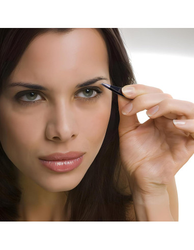 Set de Pinzas de Cejas BAILALIBO 5 Piezas Acero Inoxidable