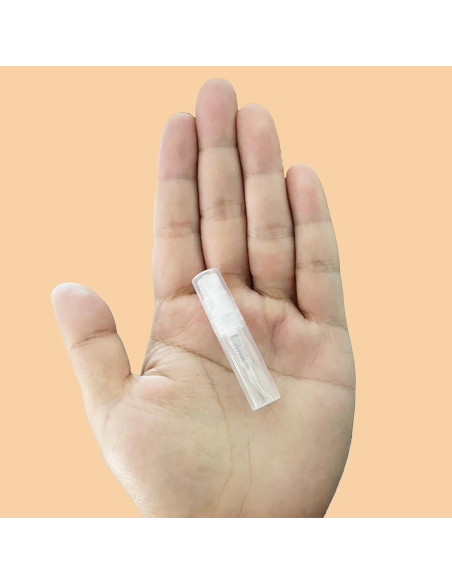 30 Mini Botellas Spray Plásticas 2ml CNHDCT Transparentes