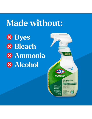 Limpiador Desinfectante Clorox EcoClean 946 ml Sin Blanqueador