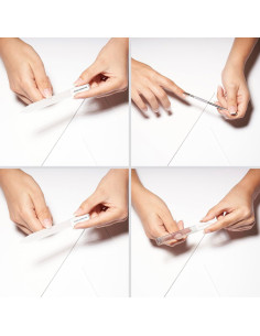 Juego de Manicura de Vidrio Tweezerman - Cortauñas, Lima y Pulidor 2