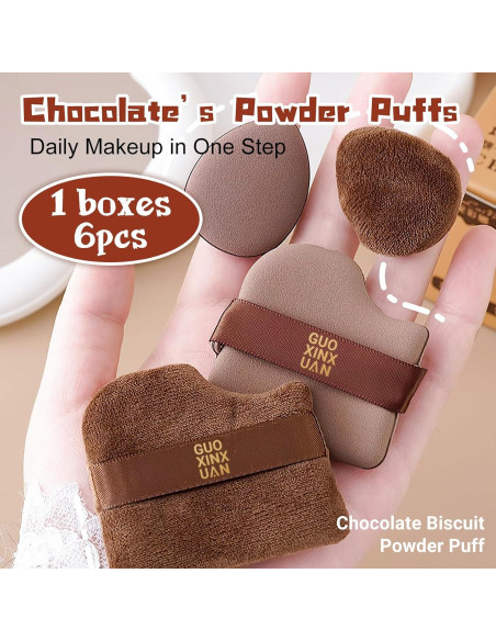 Set de 12 Esponjas de Maquillaje Viuvoiul - Puff para Base y Polvo