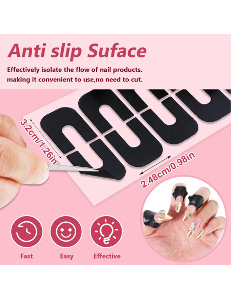 150 Protectores de Esmalte de Uñas Oruola - Barrera de Láttex