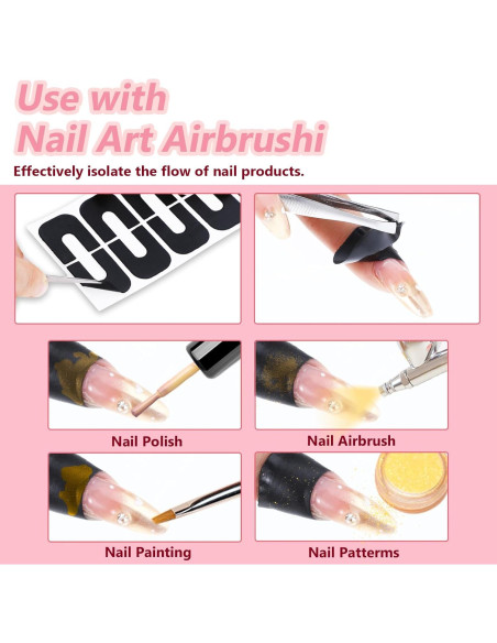 150 Protectores de Esmalte de Uñas Oruola - Barrera de Láttex