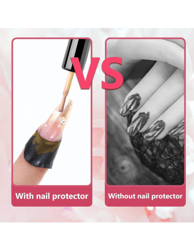 150 Protectores de Esmalte de Uñas Oruola - Barrera de Láttex