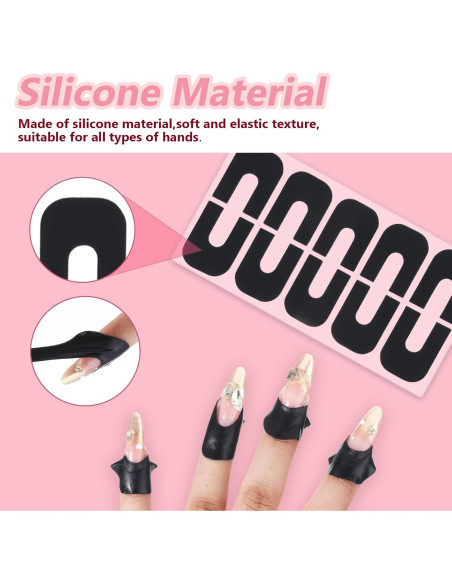 150 Protectores de Esmalte de Uñas Oruola - Barrera de Láttex