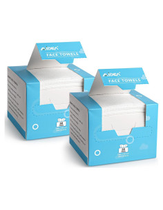 Toallas Faciales Desechables AIDEA 100 Unidades para Piel Sensible