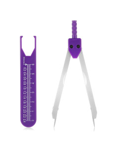 Calibrador EKG MOZEAT LENS 2 Piezas Color Púrpura