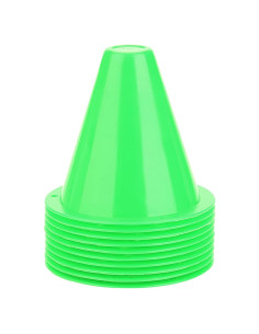 10 Conos de Entrenamiento JOROBURO para Fútbol y Agilidad