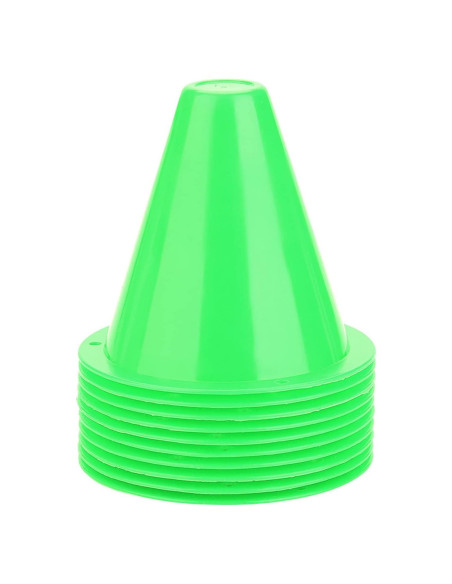 10 Conos de Entrenamiento JOROBURO para Fútbol y Agilidad