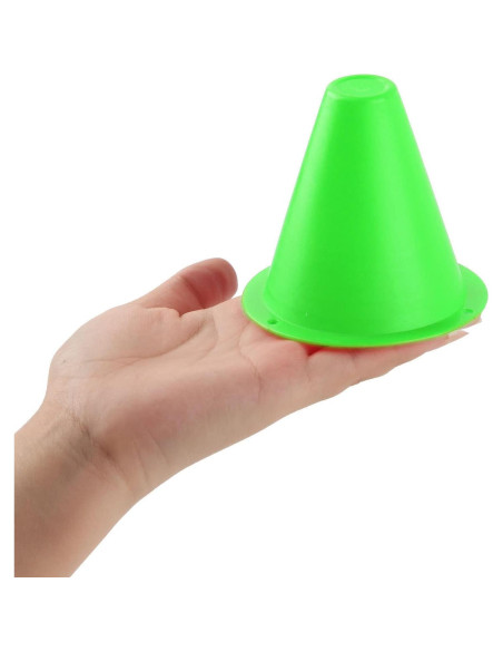 10 Conos de Entrenamiento JOROBURO para Fútbol y Agilidad