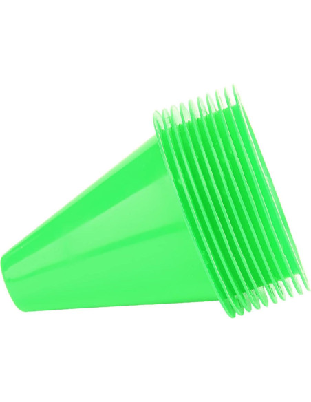 10 Conos de Entrenamiento JOROBURO para Fútbol y Agilidad