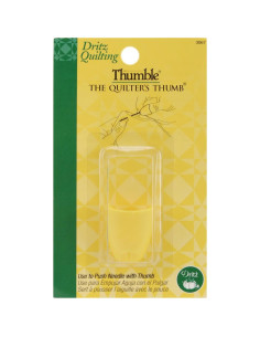 Dedal para Pulgar Dritz 3067 Amarillo de Polietileno 2