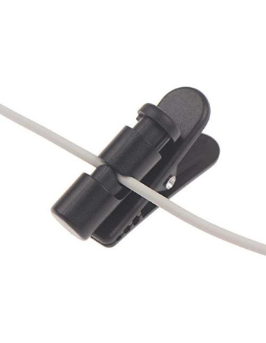 10 Abrazaderas de Cable de Auriculares Negro Jarrod I. Rodriguez