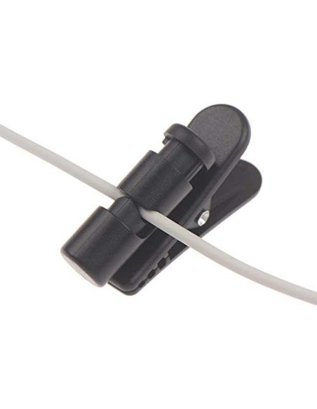 10 Abrazaderas de Cable de Auriculares Negro Jarrod I. Rodriguez