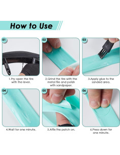 Kit de Reparación de Neumáticos de Bicicleta SPINGO SG-TR 2