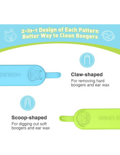Limpiador de Nariz y Oídos para Bebés Morlike Living - Suave y Seguro 2