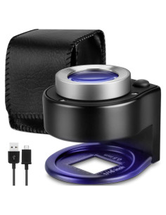 Lupa de Joyería JEYUME 30X con 6 LEDs Recargable