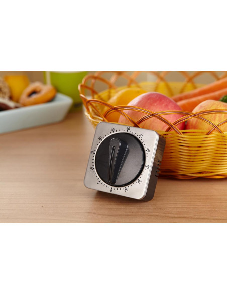 Temporizador de Cocina Mecánico Astore Watch 60 Minutos Acero Inoxidable