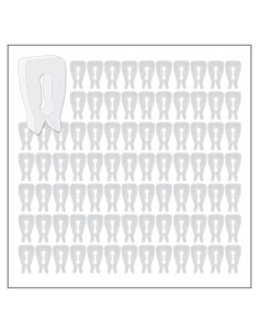 Clips de Control de Inventario Clip Strip ICC-100, 100 Unidades