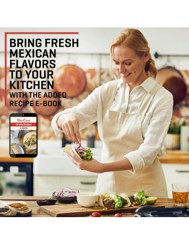 Prensa para Tortillas de Hierro Fundido Uno Casa 20 cm