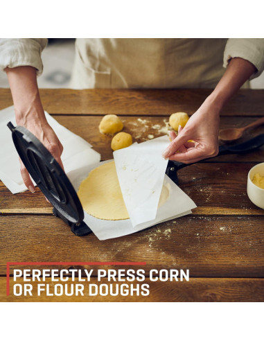 Prensa para Tortillas de Hierro Fundido Uno Casa 20 cm