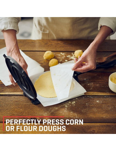 Prensa para Tortillas de Hierro Fundido Uno Casa 20 cm