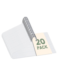 Perchas Abiertas Antideslizantes LALALIVABLE 20 Pzas Metal Blanco