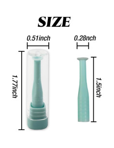 15 Removedores de Lentes de Contacto ROYHOO Silicona Verde 2