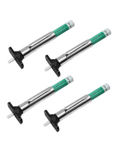 Juego de 4 medidores de profundidad de neumáticos ZUDKSUY - Codificados por colores