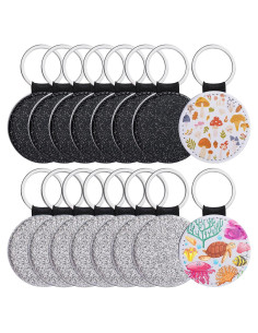 16 Llavero de Cuero para Sublimación Framendino 5.08 cm