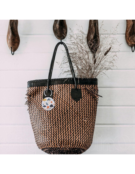 16 Llavero de Cuero para Sublimación Framendino 5.08 cm